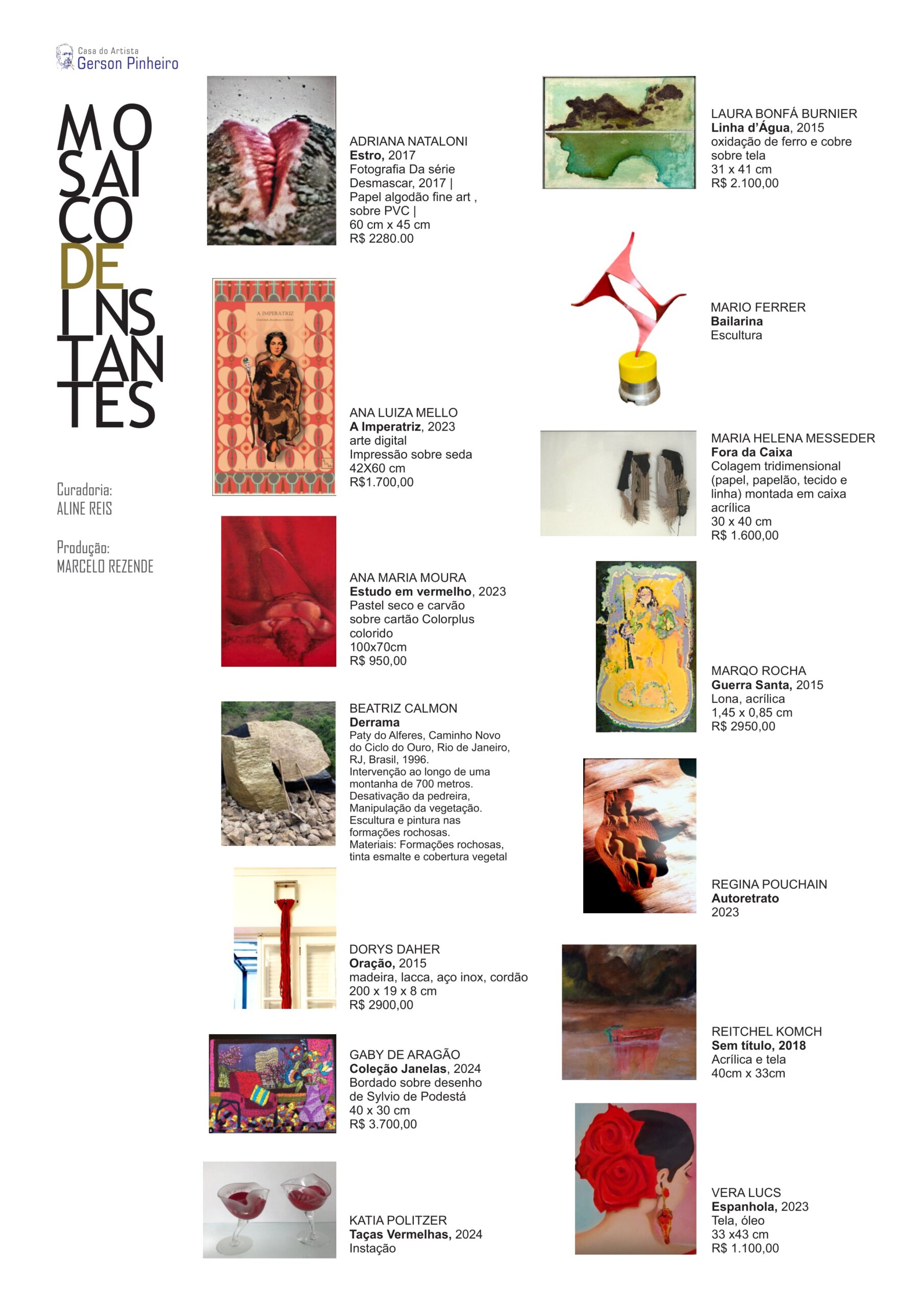 Mosaico de Instantes – Texto curatorial