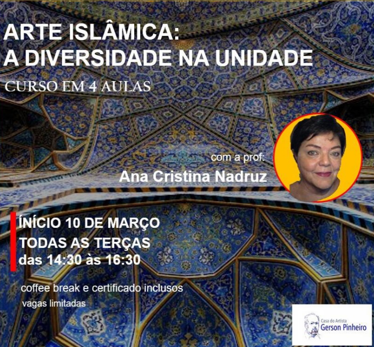 Curso Arte Islâmica: a diversidade na unidade