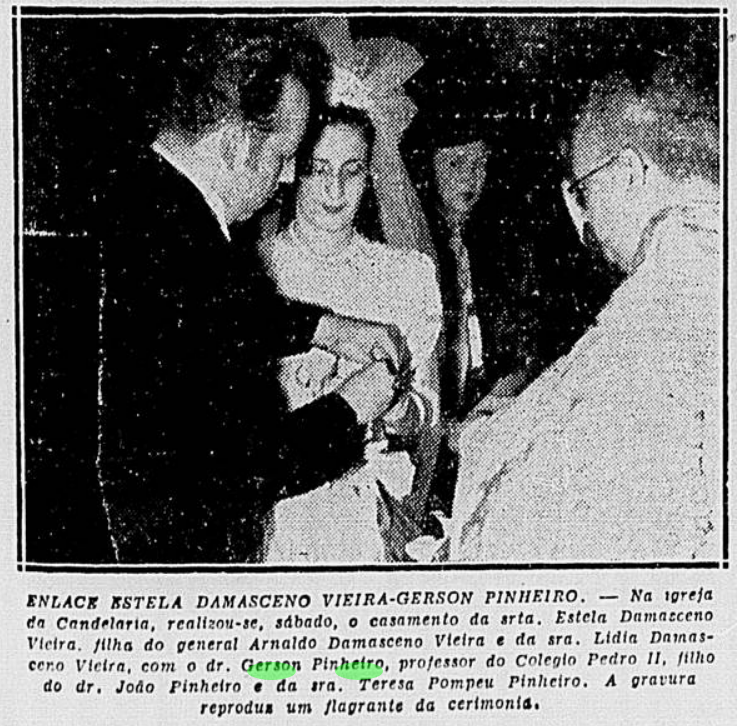 Casamento de Gerson com Stella 