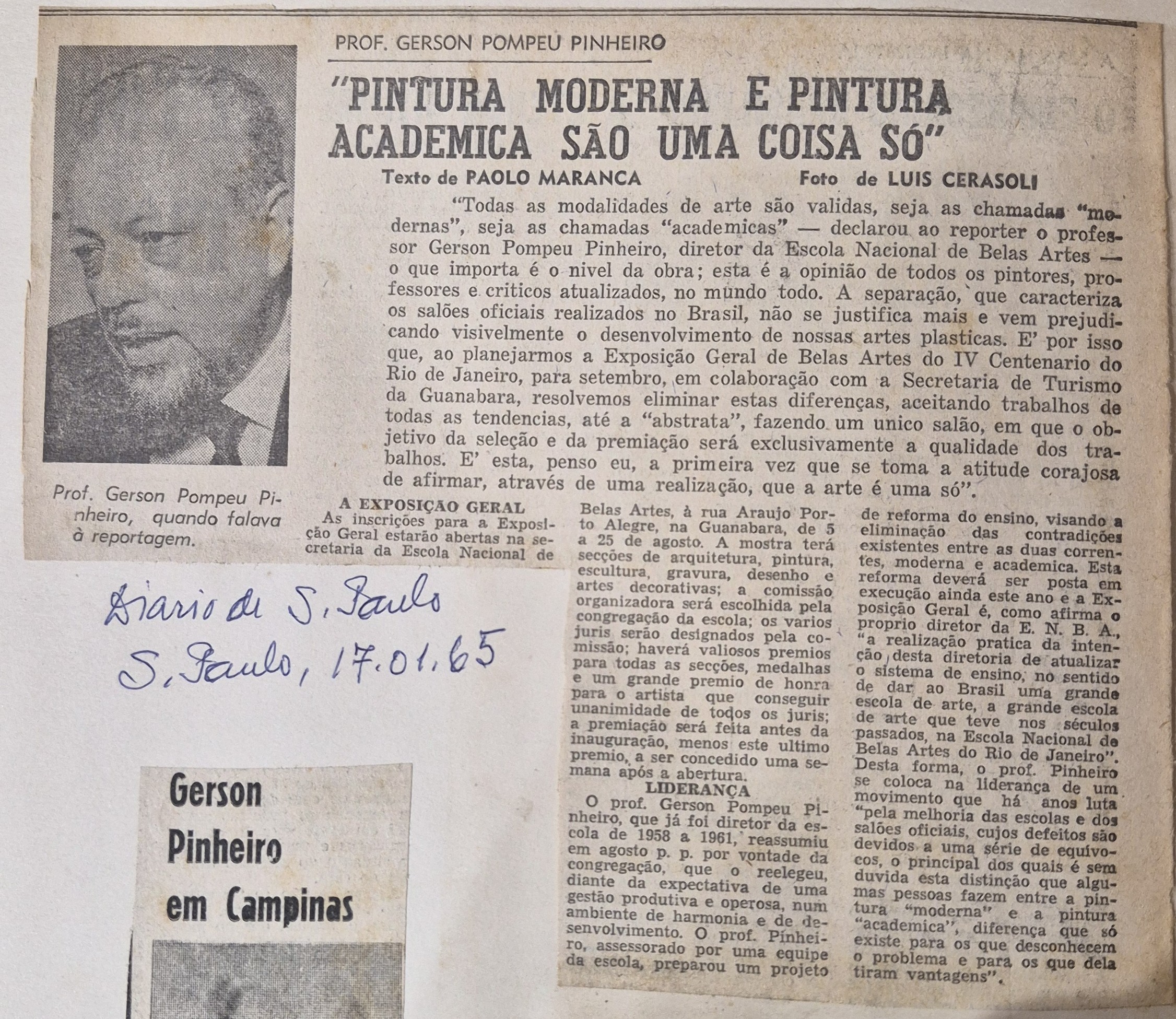 Diário de São Paulo, 1965