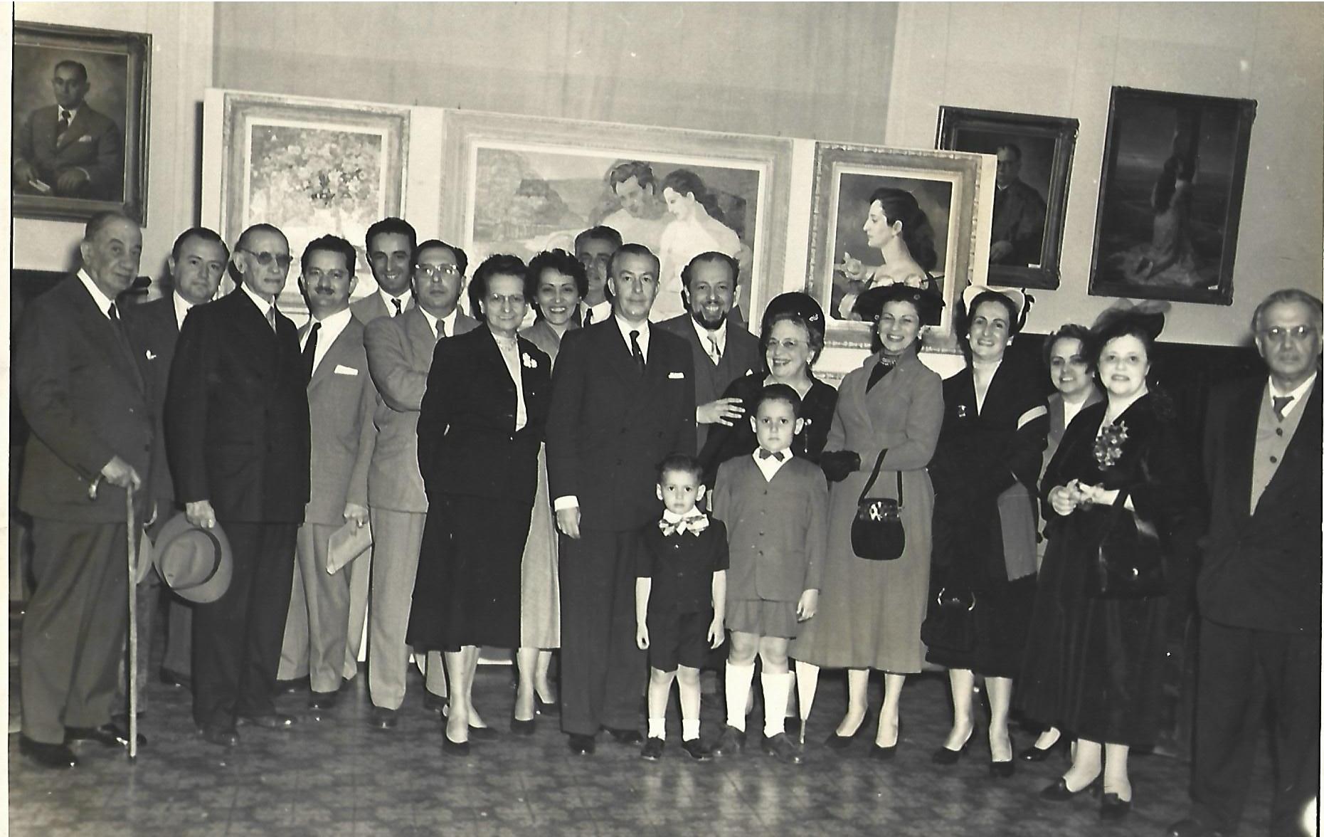 As exposições de Gerson Pompeu Pinheiro no Museu Nacional de Belas Artes e na Escola Nacional de Belas Artes