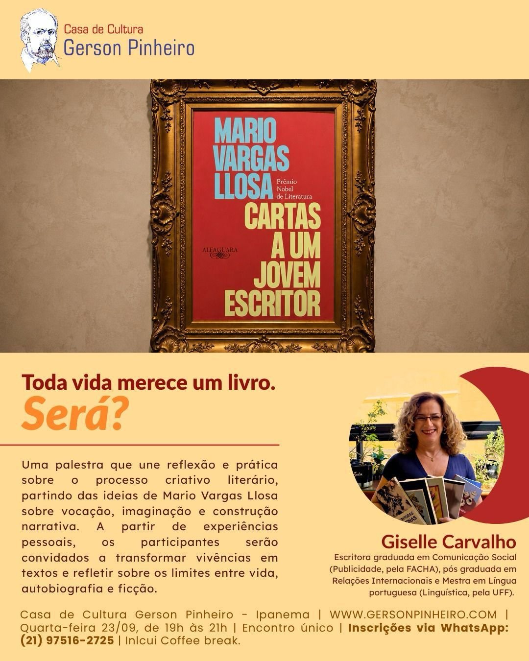Toda vida merece um livro. Será?